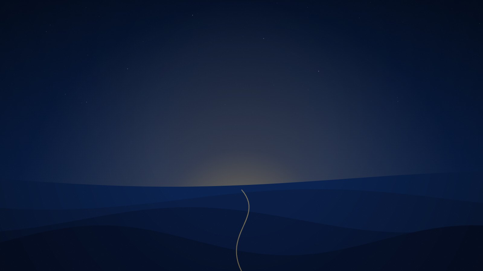 A quiet path opening toward a warm dawn, a way forward after feeling stuck