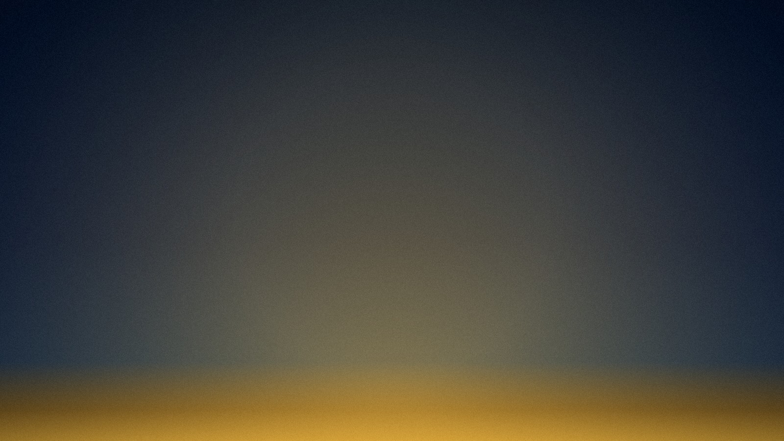 A soft gold horizon under deep navy, the quieting of a harsh inner voice